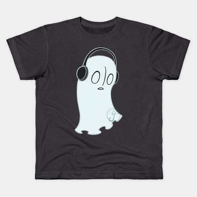 Napstablook Kids T-Shirt by JuditangeloZK